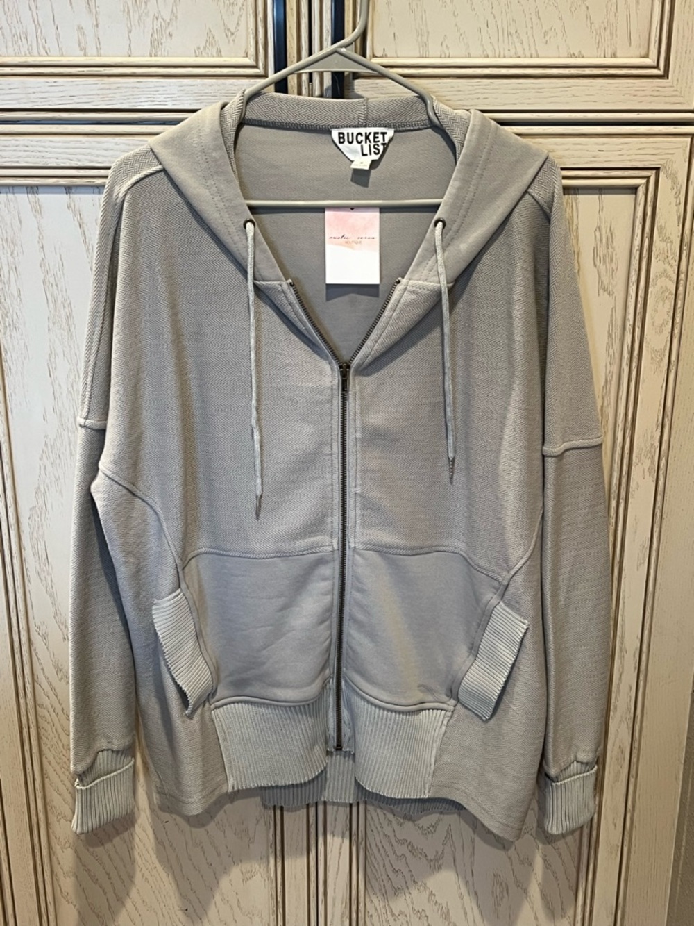 New Boutique Hooded Zip-Up Jacket
